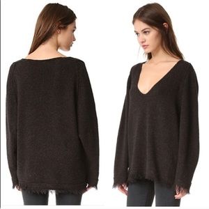Free People Irresistible Fringe Trim Sweater